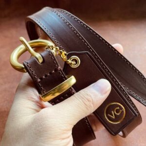 [VULCAN Belt 20 / 25 mm Classical Belt] Italian Walpier Vegetable Tanned Leather Belt