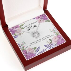 Badass Bonus Mom Necklace, Bonus Mom Gift, Mother s Day Gifts