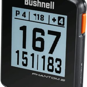 Bushnell Phantom 2 Golf GPS Rangefinder, Black